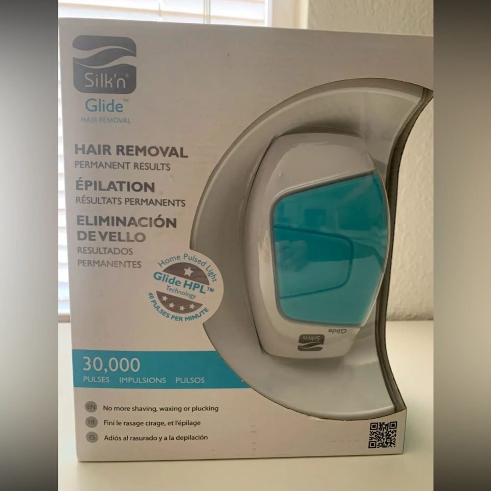 New in Box Silk’n Glide Hair Removal Device